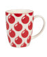 Фото #7 товара Peppermint Candy 16 oz Mugs Set of 6, Service for 6