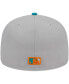 Фото #3 товара Men's Gray, Teal San Francisco Giants 59FIFTY Fitted Hat