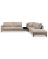 Фото #2 товара CLOSEOUT! Lydney 139" 2-Pc. Fabric Sectional, Created for Macy's