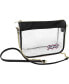 Фото #1 товара Women's New England Patriots Hype Stadium Crossbody Clear Bag