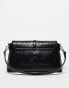 Фото #3 товара Valentino Lio RE flap shoulder bag in black