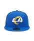 Фото #2 товара Men's x Alpha Industries Royal Los Angeles Rams Alpha 59FIFTY Fitted Hat