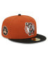 ფოტო #1 პროდუქტის Men's Rust, Black Boston Celtics Two-Tone 59FIFTY Fitted Hat