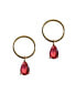 ფოტო #2 პროდუქტის Layla — Pink zircon earrings