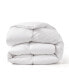 Фото #2 товара Cotton Fabric Baffled Box All Season Colored Goose Feather and Down Comforter, Twin