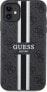 Guess Etui Guess GUHMN61P4RPSK Apple iPhone 11/XR czarny/black hardcase 4G Printed Stripes MagSafe