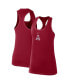 Фото #2 товара Women's Crimson Alabama Crimson Tide Varsity Stack Vault Racerback Scoop Neck Tank Top