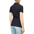 Page & Tuttle Solid Jersey Short Sleeve Polo Shirt Womens Black Casual P39919-BB