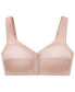 ფოტო #6 პროდუქტის Women's Full Figure Plus Size MagicLift Front Close Support Bra 1200