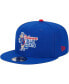 Фото #1 товара Men's Blue Delaware Blue Coats On The Court 2023/24 NBA G League Draft 9FIFTY Snapback Hat