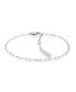 Фото #4 товара Women's Stainless Steel Chain Bracelet Gift Set, 3 Piece