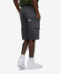 ფოტო #2 პროდუქტის Men's Simple Story Fleece Shorts