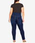 ფოტო #5 პროდუქტის Plus Size Hi Rise Regular Length Jegging Jean