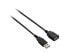 Фото #2 товара V7 Black USB Cable USB 2.0 A Female to USB 2.0 A Male 3m 10ft - 3 m - USB A - USB A - USB 2.0 - Male/Female - Black