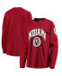 ფოტო #1 პროდუქტის Women's Crimson Indiana Hoosiers Edith Long Sleeve T-shirt