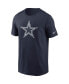 Фото #5 товара Men's Navy Dallas Cowboys Primary Logo T-shirt
