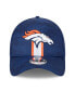 Фото #2 товара Men's Navy Denver Broncos 2024 Sideline 39THIRTY Flex Hat