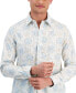 Фото #3 товара Men's Folara Paisley-Print Refined Cotton Shirt, Created for Macy's