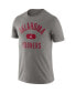 Men's Heathered Gray Oklahoma Sooners Team Arch T-shirt