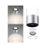 Фото #4 товара PAULMANN 955.20 - 1 bulb(s) - 2700 K - 820 lm - Black - Chrome