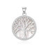 Фото #1 товара Silver pendant with mother-of-pearl Tree of Life TAGH175