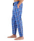 ფოტო #3 პროდუქტის Men's Regular-Fit Plaid Pajama Pants, Created for Macy's