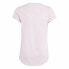 Child's Short Sleeve T-Shirt Adidas Graphic Pink