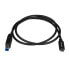 StarTech.com USB-C to USB-B Printer Cable - M/M - 1 m (3 ft.) - USB 3.1 (10Gbps) - 1 m - USB C - USB B - USB 3.2 Gen 2 (3.1 Gen 2) - Male/Male - Black