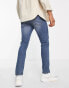 Pull&Bear slim fit jeans in blue