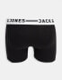 Фото #6 товара Jack & Jones 3 pack trunk with black waistband in black