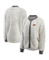 ფოტო #2 პროდუქტის Women's Charcoal Washington Commanders Sherpa Raglan Full-Snap Jacket