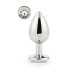 Anal plug Dream Toys Gleaming Love Silver