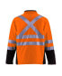 Фото #3 товара Men's High Visibility Insulated Softshell Jacket with Reflective Tape