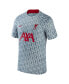 ფოტო #4 პროდუქტის Men's Gray Liverpool 2023 Pre-Match Performance Top