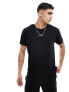 Фото #1 товара Hugo Bodywear linked t-shirt in black