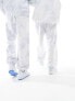 Фото #7 товара Weekday Unisex co-ord joggers in dreamy blue tie dye exclusive to ASOS