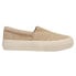 Фото #1 товара TOMS Fenix Slip On Platform Womens Beige Sneakers Casual Shoes 10020150T-101