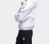 Фото #4 товара Куртка спортивная Adidas Wb Color FM9322 флисовая женская белого цвета