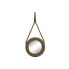 Фото #1 товара Настенное зеркало Home ESPRIT Коричневый Деревянный Веревка Колониальный шары 28 x 4 x 61 cm