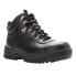 Фото #2 товара Propet Shield Walker 6 Inch Waterproof Composite Toe Work Mens Black Work Safet