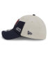 Фото #2 товара Men's Cream, Navy Chicago Bears 2023 Sideline Historic 39THIRTY Flex Hat