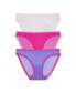 Mesh Hip Bikini Underwear 3 Pack