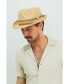 Фото #2 товара Evan Braided Straw Fedora Hat