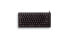 Cherry Slim Line COMPACT-KEYBOARD G84-4100 - Keyboard - Laser - 86 keys AZERTY - Black - фото #1