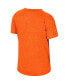 Women's Orange Distressed Miami Hurricanes Finalists Tie-Front T-shirt