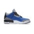 Кроссовки женские Nike Air Jordan 3 Retro Varsity Royal Cement (Серый, Синий) Серый, синий, 41 - фото #2