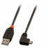 Фото #1 товара Кабель USB 2.0 A — Micro USB B LINDY 31977 2 m Чёрный