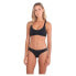 Фото #4 товара Hurley Womens Surf Cross Back Bikini Top Swimwear Black Size Large US 307034