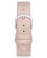 ფოტო #3 პროდუქტის Women's Pink Strap Watch 39mm Gift Set, Created for Macy's
