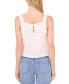 ფოტო #2 პროდუქტის Women's Square-Neck Cropped Tank Top